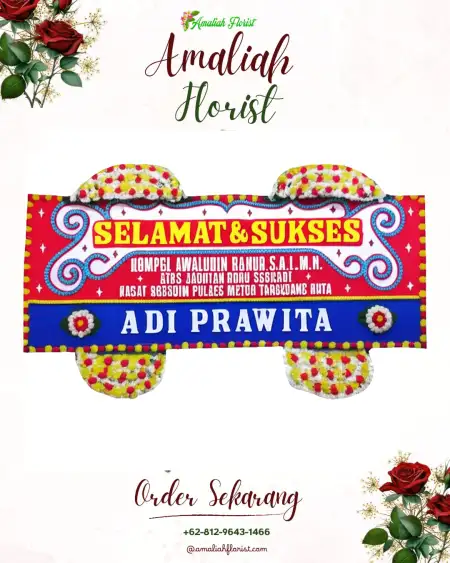 Papan Bunga Ucapan Selamat Pane