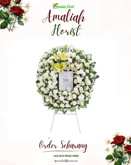 Krans Bunga Duka Pane